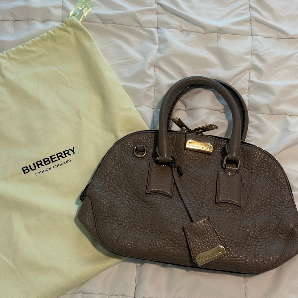 Burberry Heritage Grain Orchard Satchel Bag